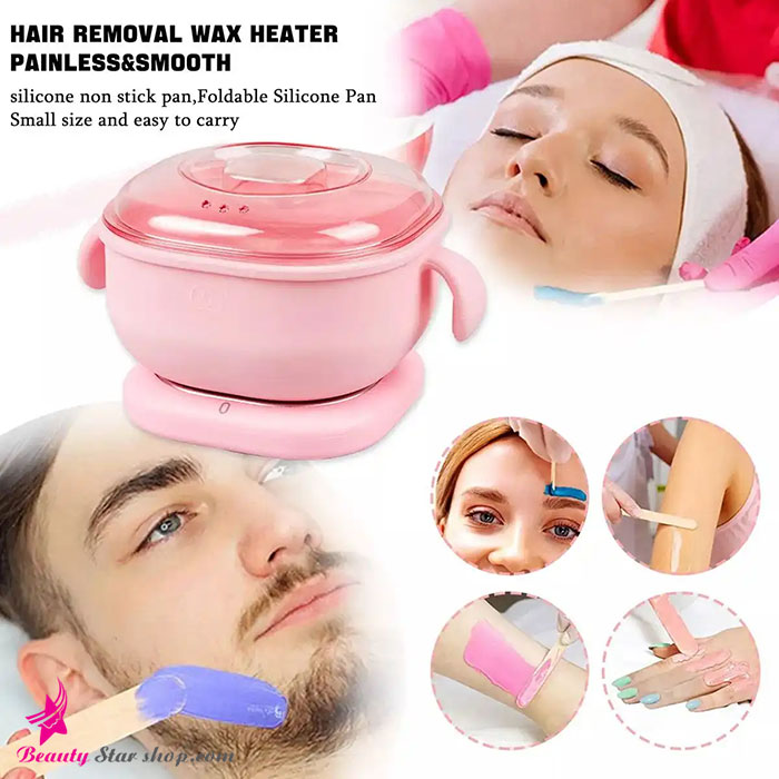 دستگاه وکس گرم کن سیلیکونی تاشو لکسی لس مدل Pro-100 — تصویر ۷