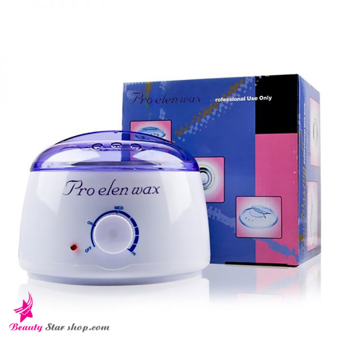 دستگاه وکس گرم کن لکسی لس مدل Pro Elen Wax به همراه قابلمه یدک سیلیکونی — تصویر ۸