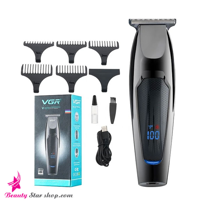ماشین اصلاح تریمر و خط زن وی جی آر مدل V-070 — تصویر ۳