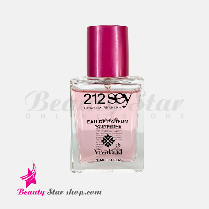 ادو پرفیوم ویوالند مدل کارولینا هررا 212 (Carolina Herrera 212) حجم 30 میلی لیتر — تصویر ۲