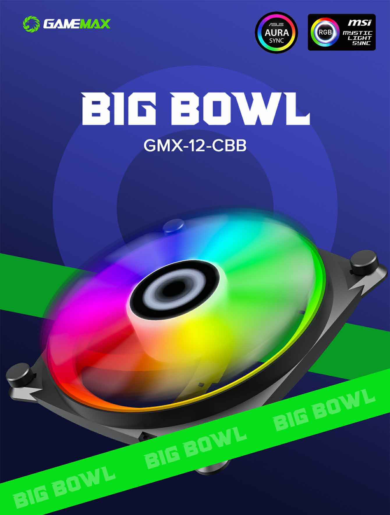 فن کیس گیم مکس GMX-12 CBB — تصویر ۴