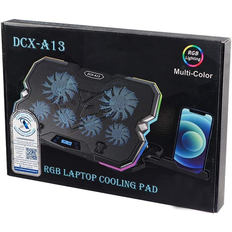 پایه خنک کننده لپ تاپ DCX-A13 — تصویر ۴