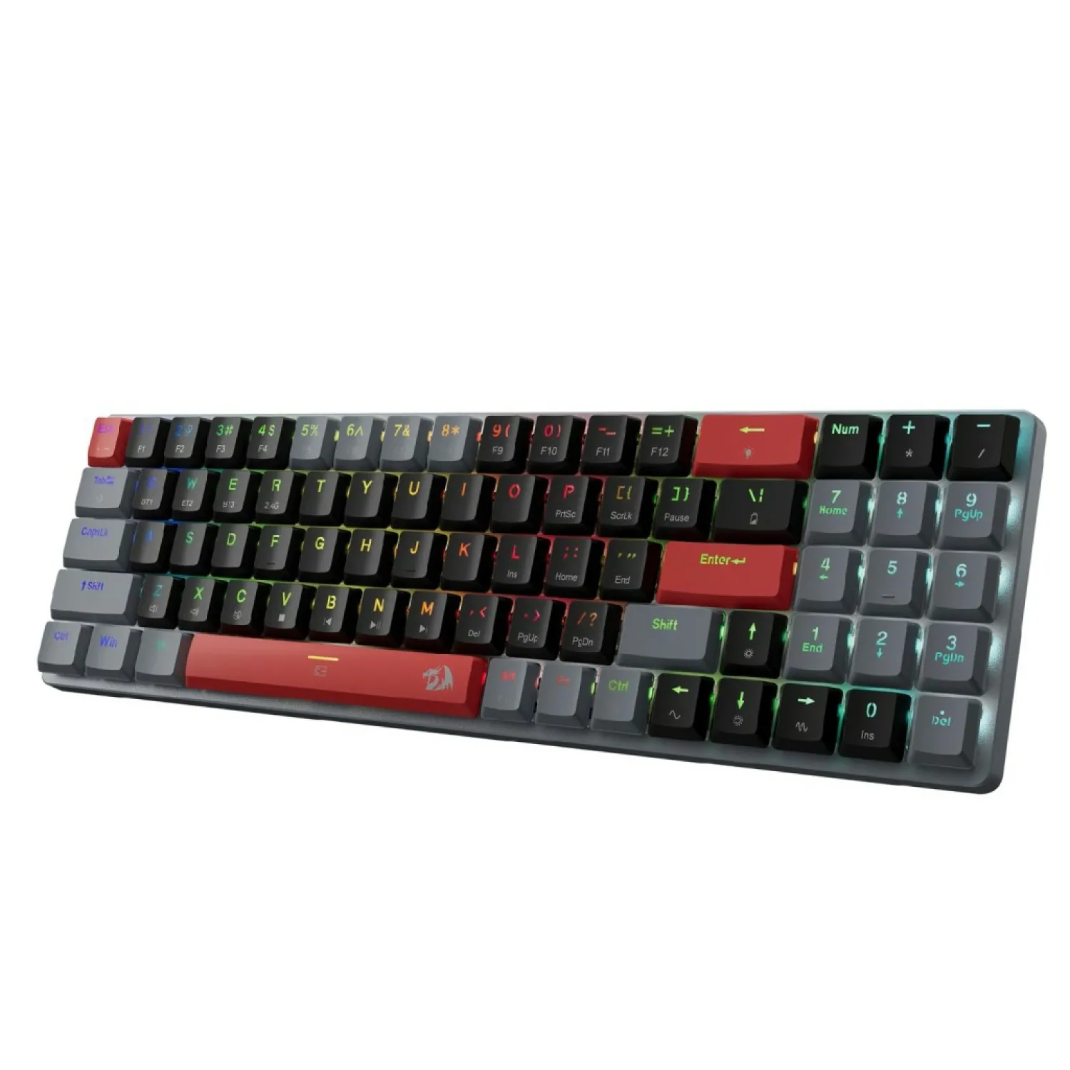 کیبورد Redragon K626 RBG Ashe Pro — تصویر ۴