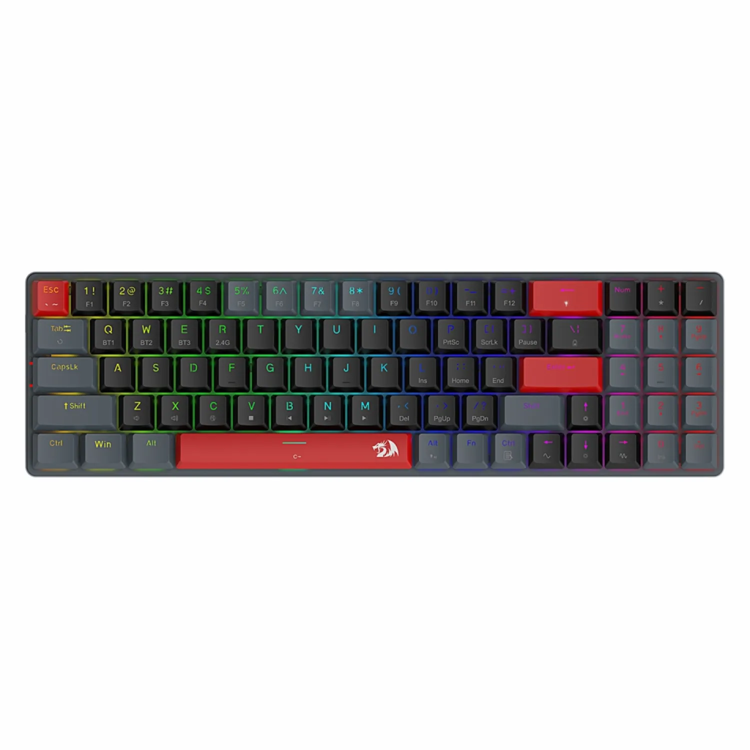 کیبورد Redragon K626 RBG Ashe Pro