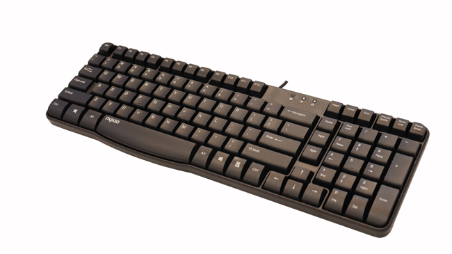 کیبورد رپو مدل rapoo k130 keyboard — تصویر ۲