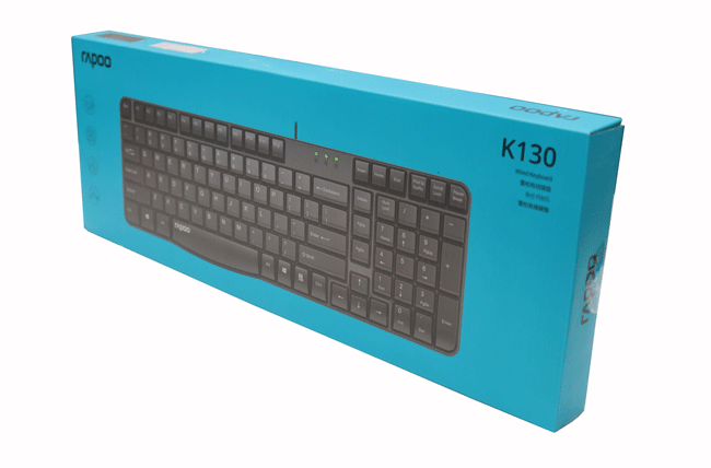 کیبورد رپو مدل rapoo k130 keyboard — تصویر ۳