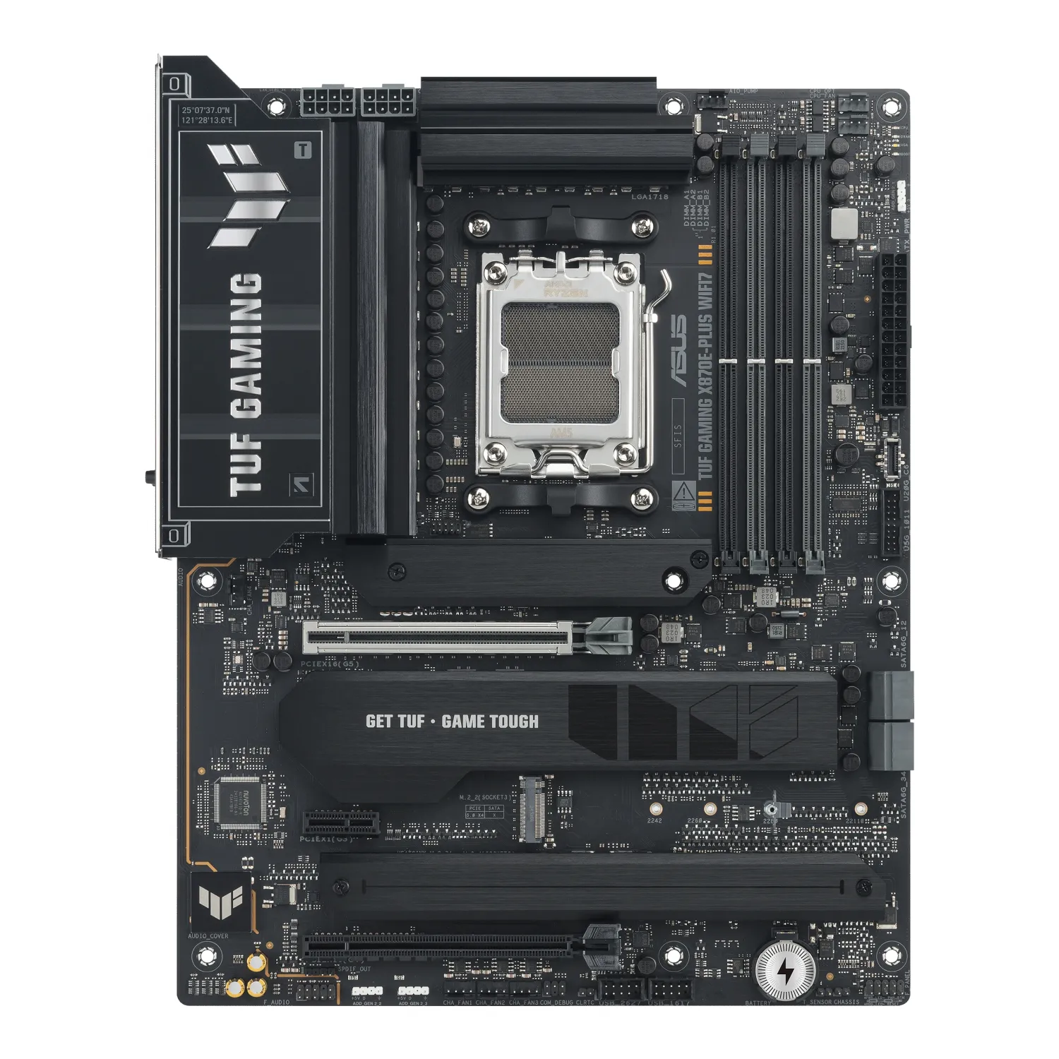 مادربرد ایسوس مدل TUF Gaming X870E-Plus WiFi DDR5 — تصویر ۳