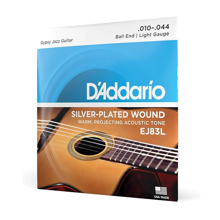 سیم گیتار آکوستیک Daddario جیپسی جز مدل EJ83L اصل آمریکا — تصویر ۸