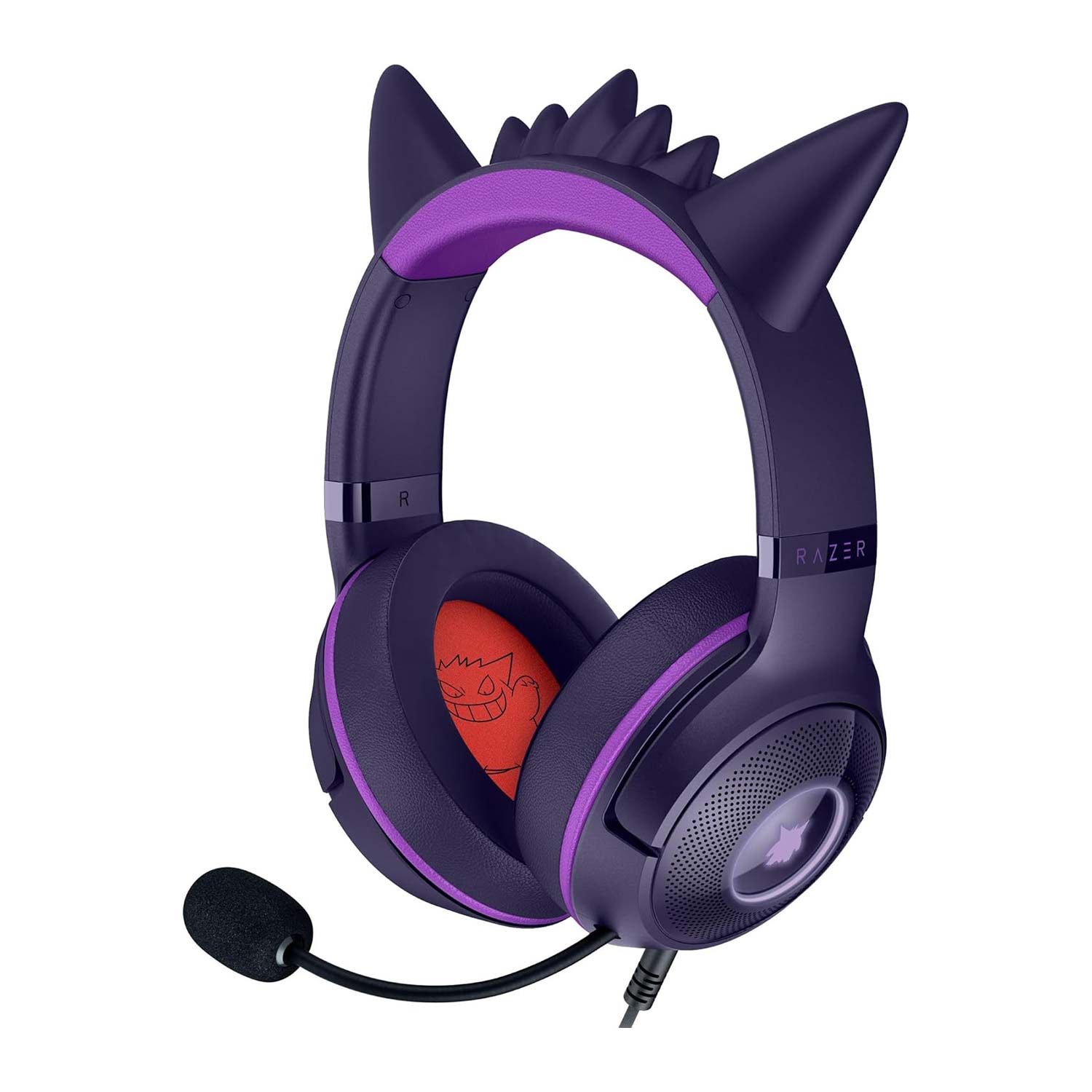 هدست گیمینگ ریزر مدل Razer Kraken Kitty V2 Gengar Edition