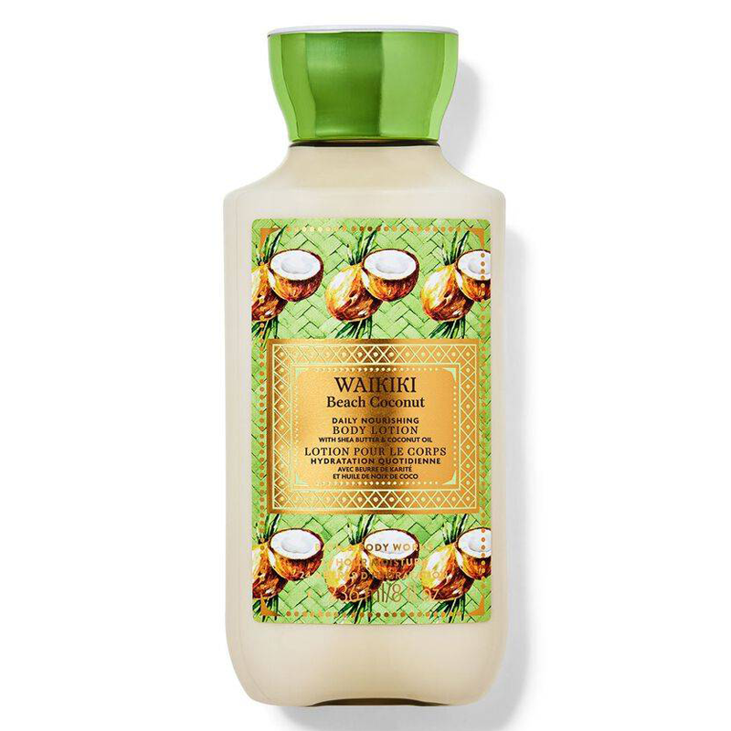 لوسیون بدن بث اند بادی ورکس مدل Waikiki Beach Coconut — تصویر ۲