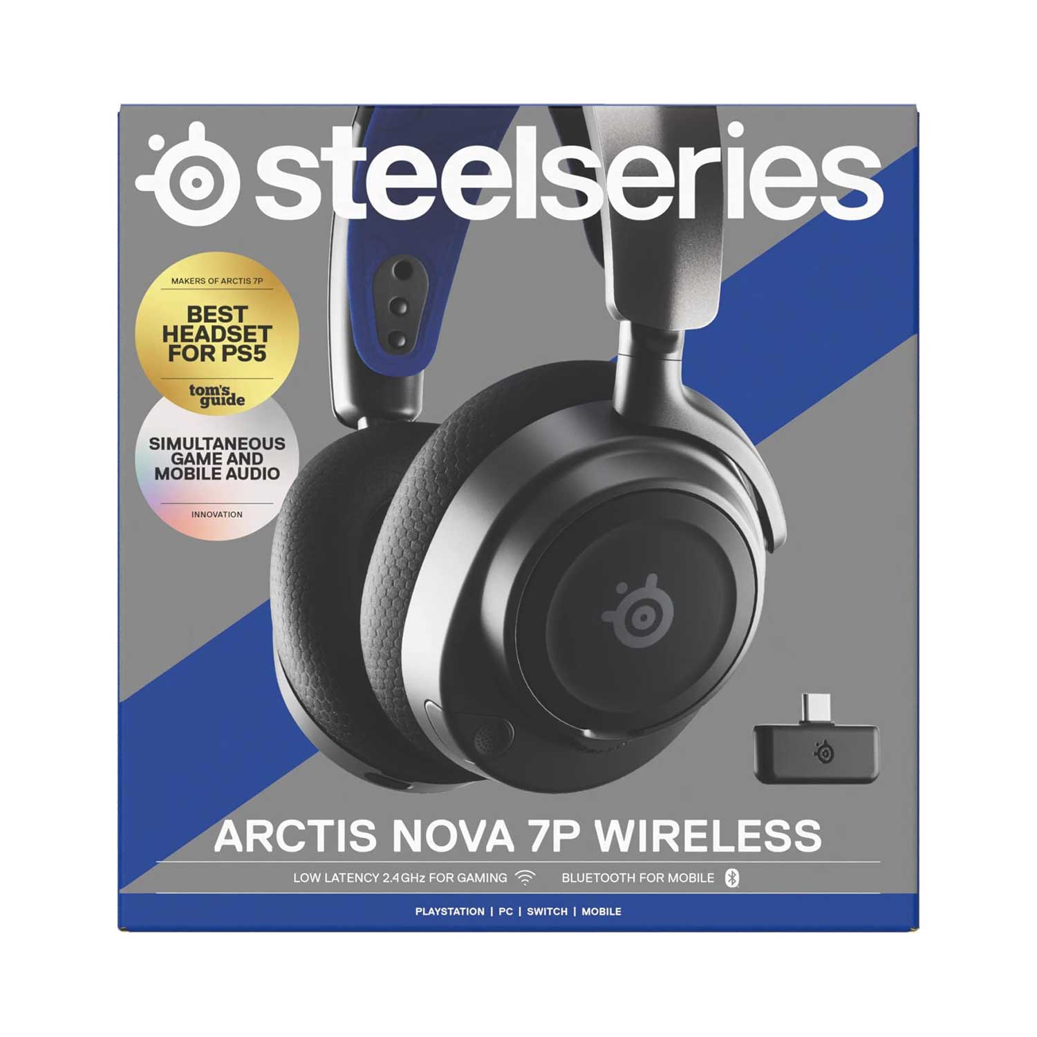 هدست گیمینگ استیل سریز مدل SteelSeries Arctis Nova 7P — تصویر ۸
