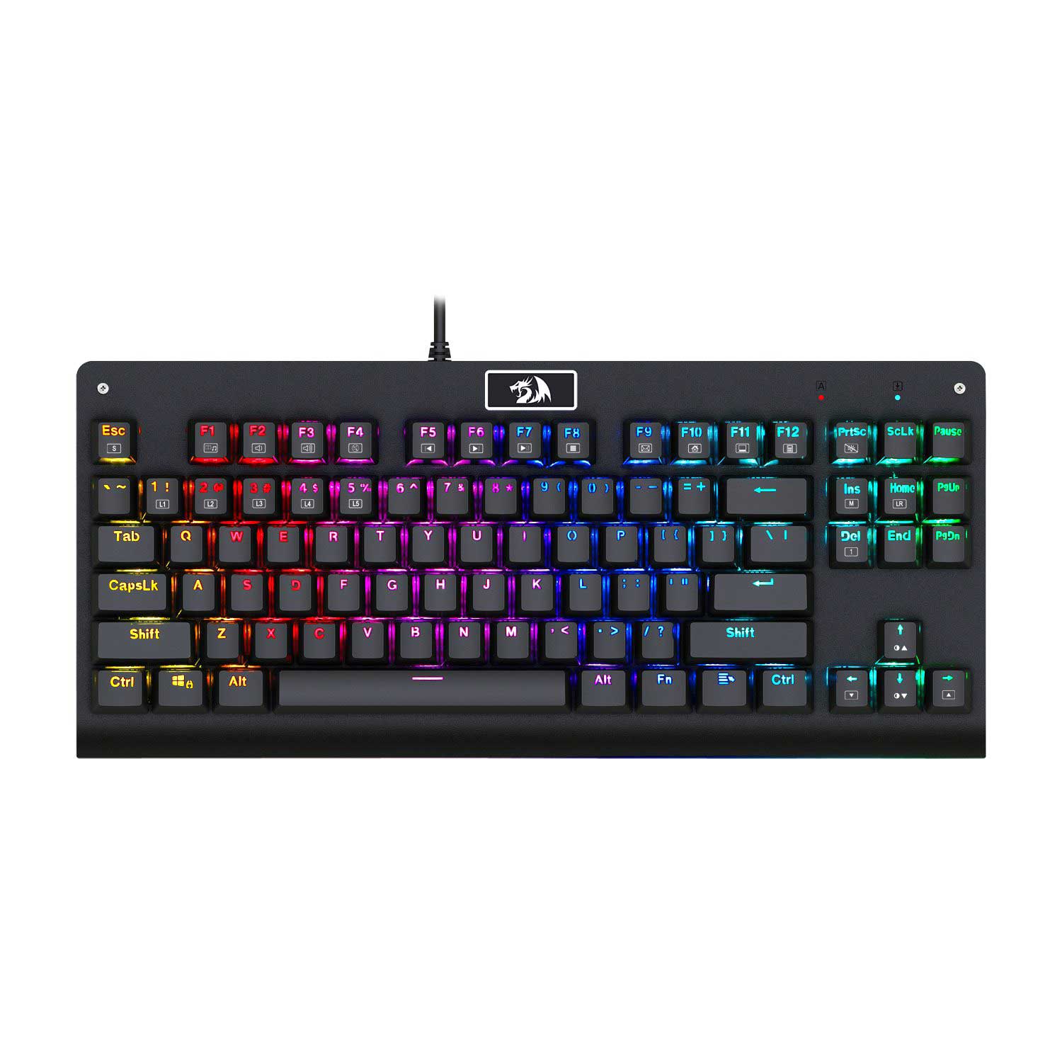 کیبورد ردراگون مدل Redragon K568 DARK AVENGER RGB