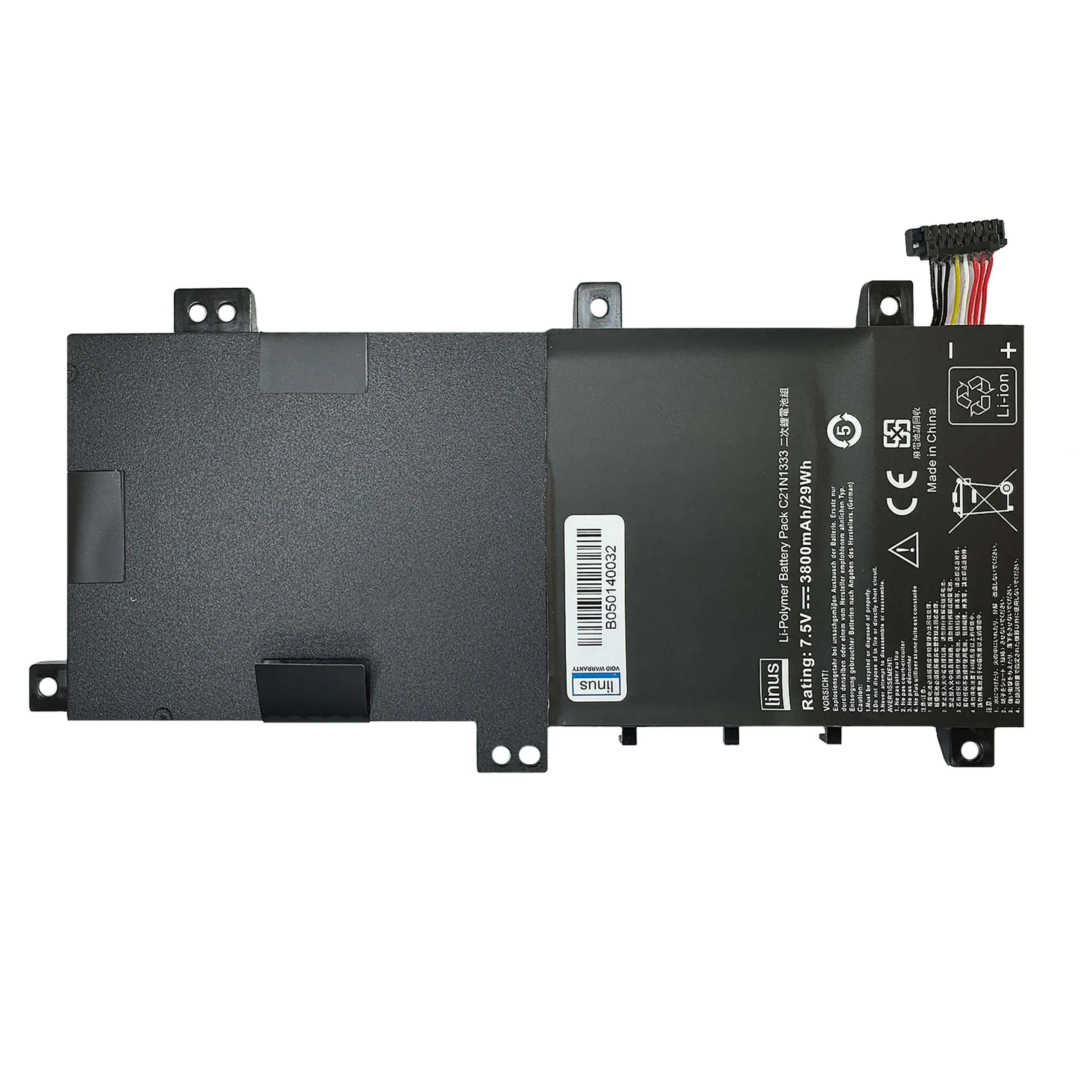ASUS BATTERY TP550LA C21N1333 3800MAH — تصویر ۲