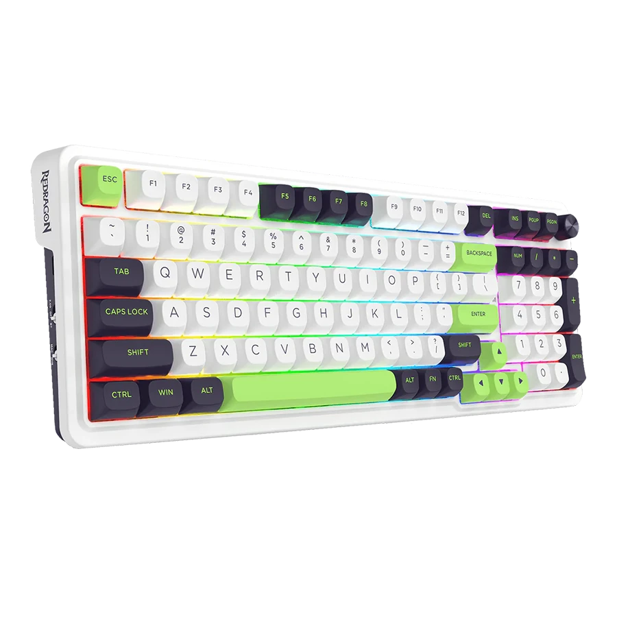 کیبورد بی سیم/باسیم ردراگون Redragon EISA MAX K686 WBG RGB