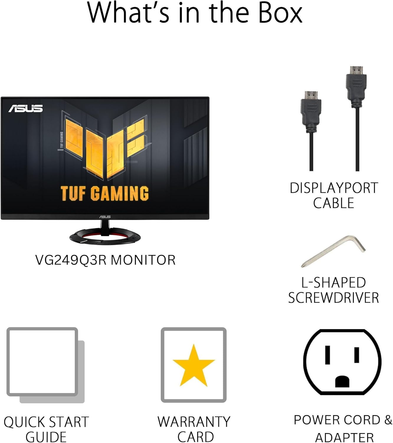 مانیتور ایسوس TUF Gaming VG249Q3R سایز 24 اینچ — تصویر ۴