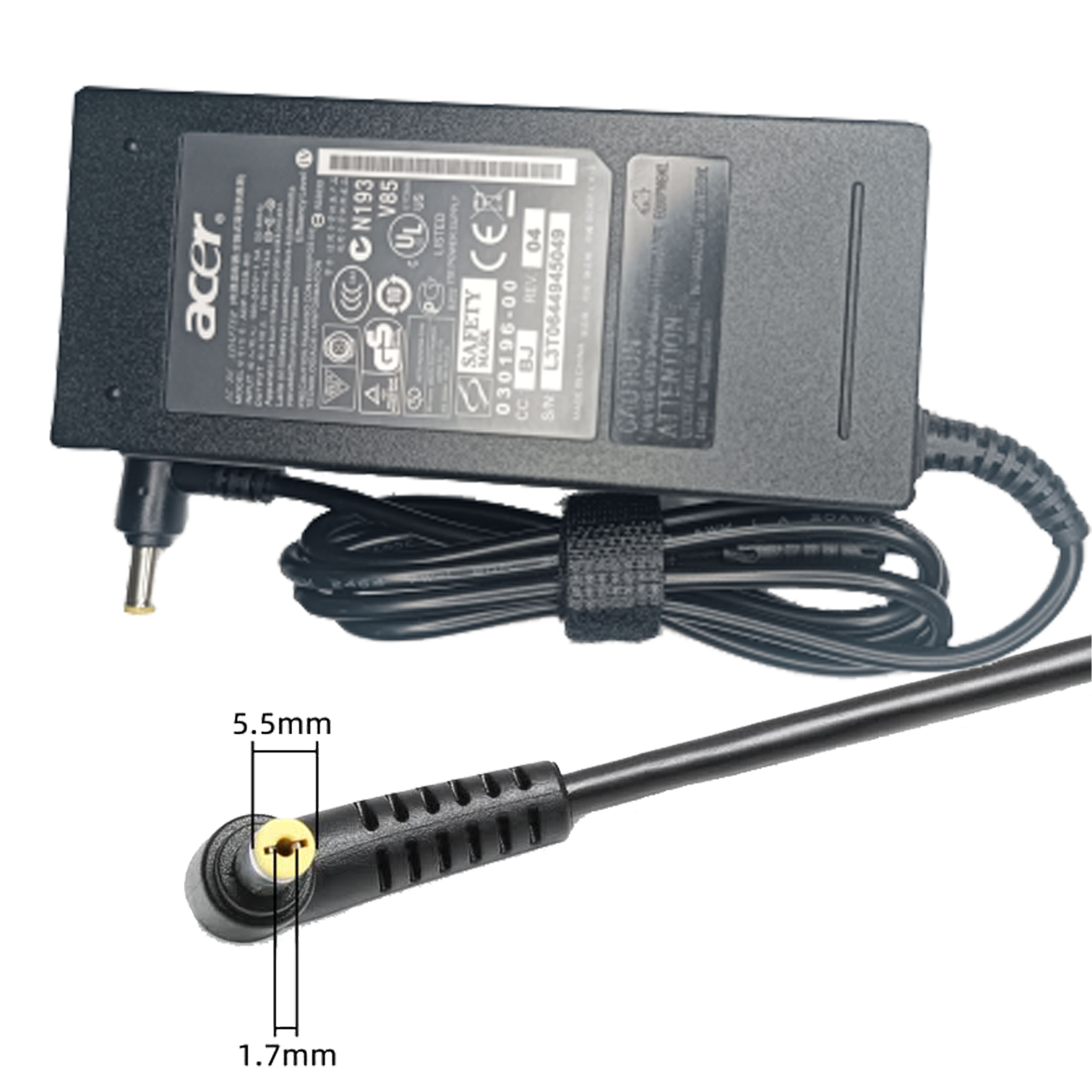 ACER Adapter 19V 4.74A (5.5*1.7) 90W — تصویر ۲