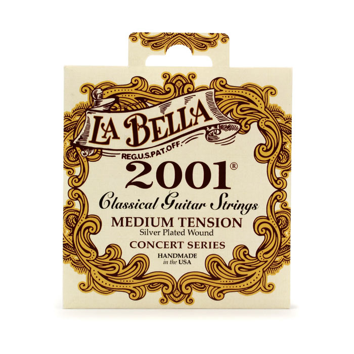 سیم گیتار Labella مدل 2001 medium hard classic اصلی — تصویر ۳