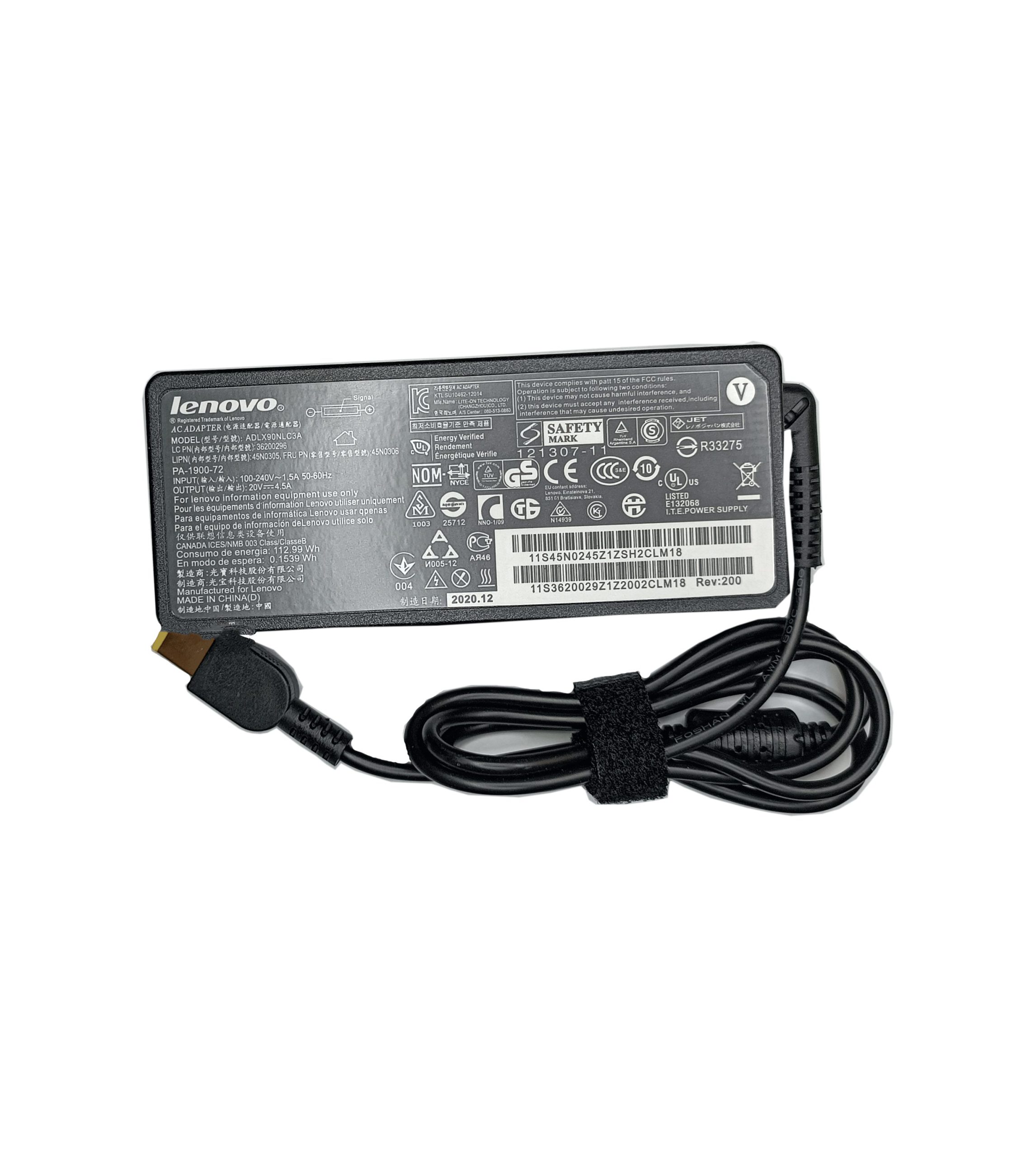 LENOVO Adapter 20V 4.5A USB 90W — تصویر ۳