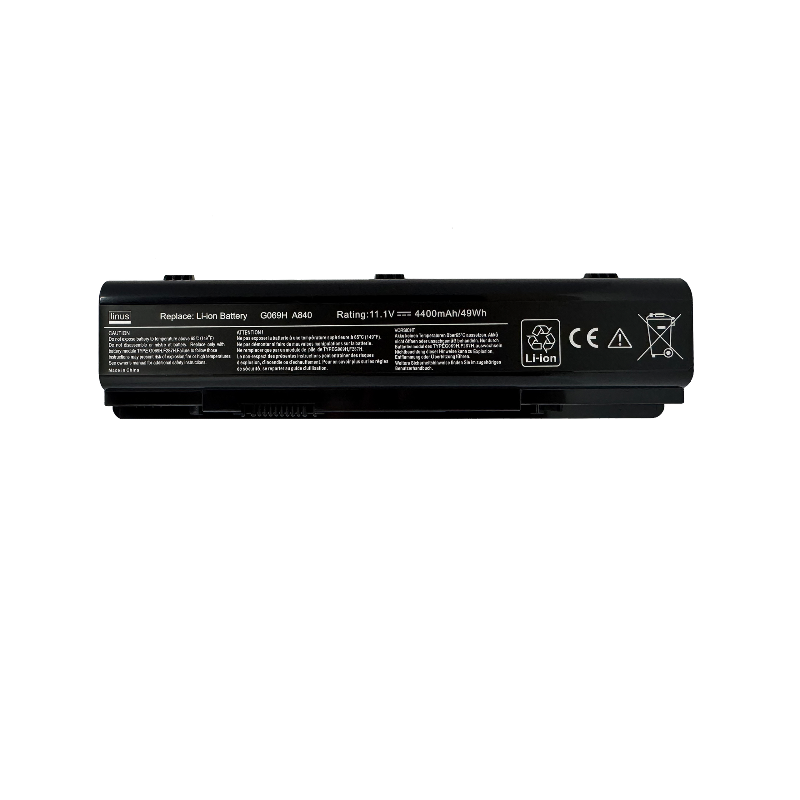 DELL BATTERY A840-A860 6CELL 4400MAH — تصویر ۲