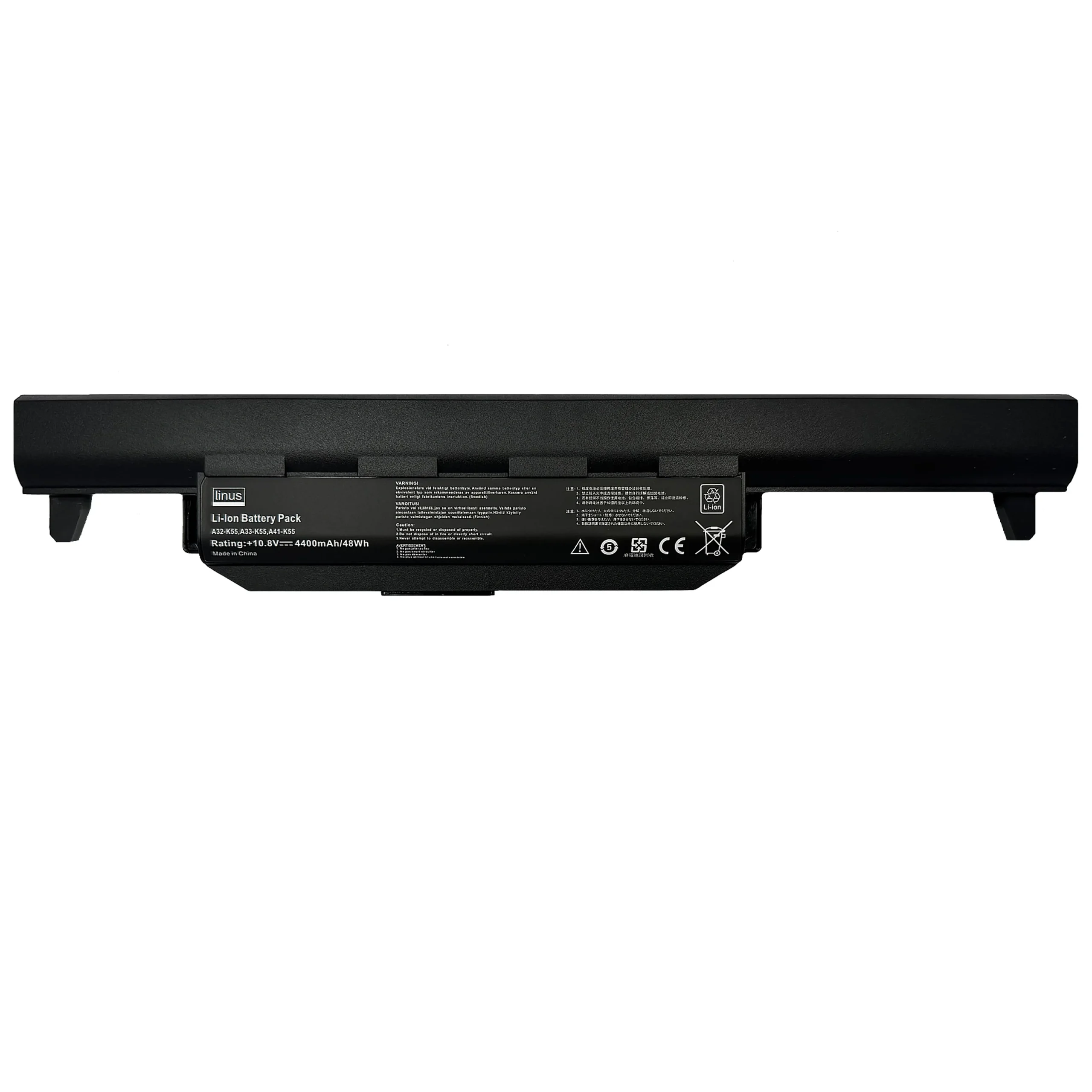 ASUS BATTERY K45-k55 6CELL 4400MAH — تصویر ۲