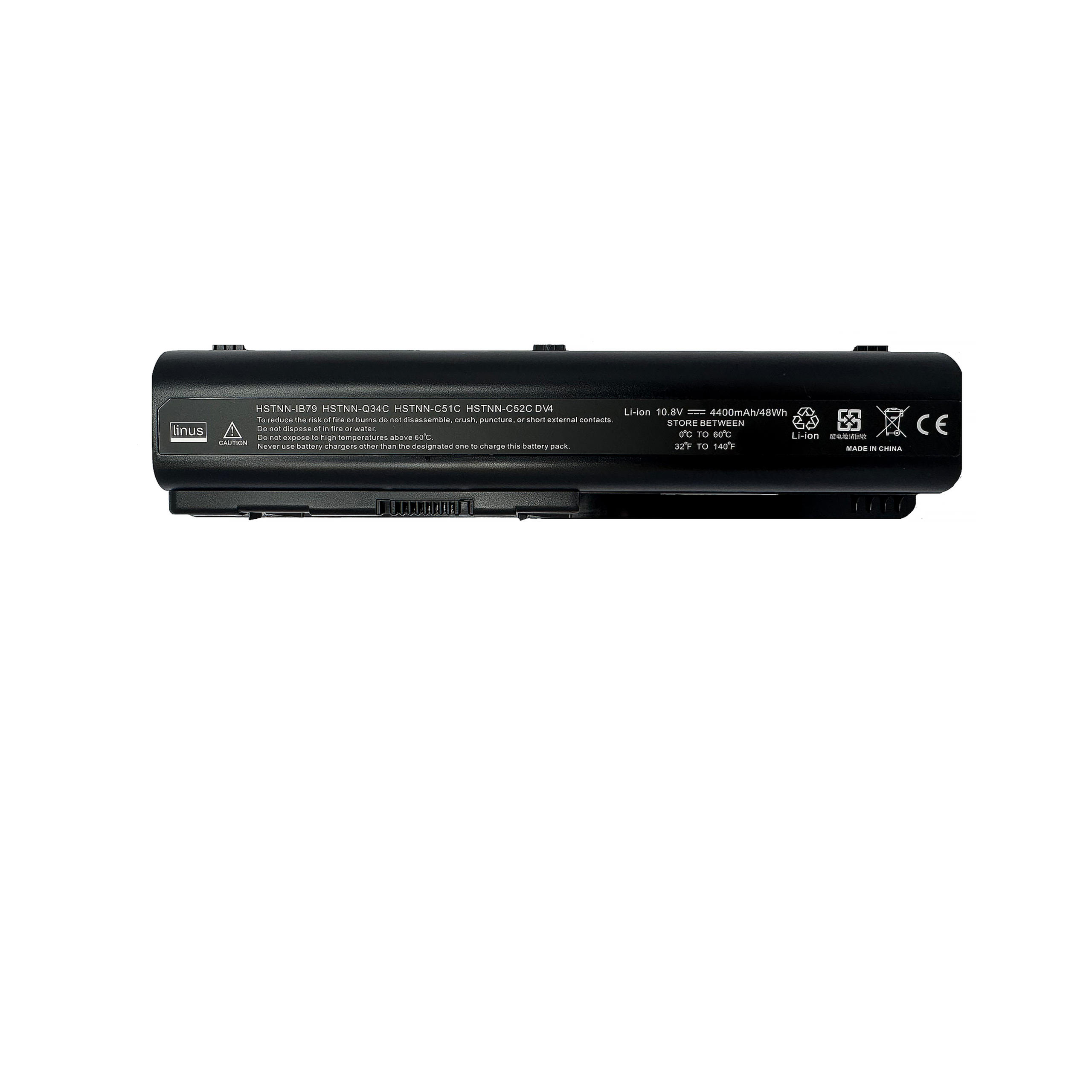 HP BATTERY DV4 6CELL 4400MAH