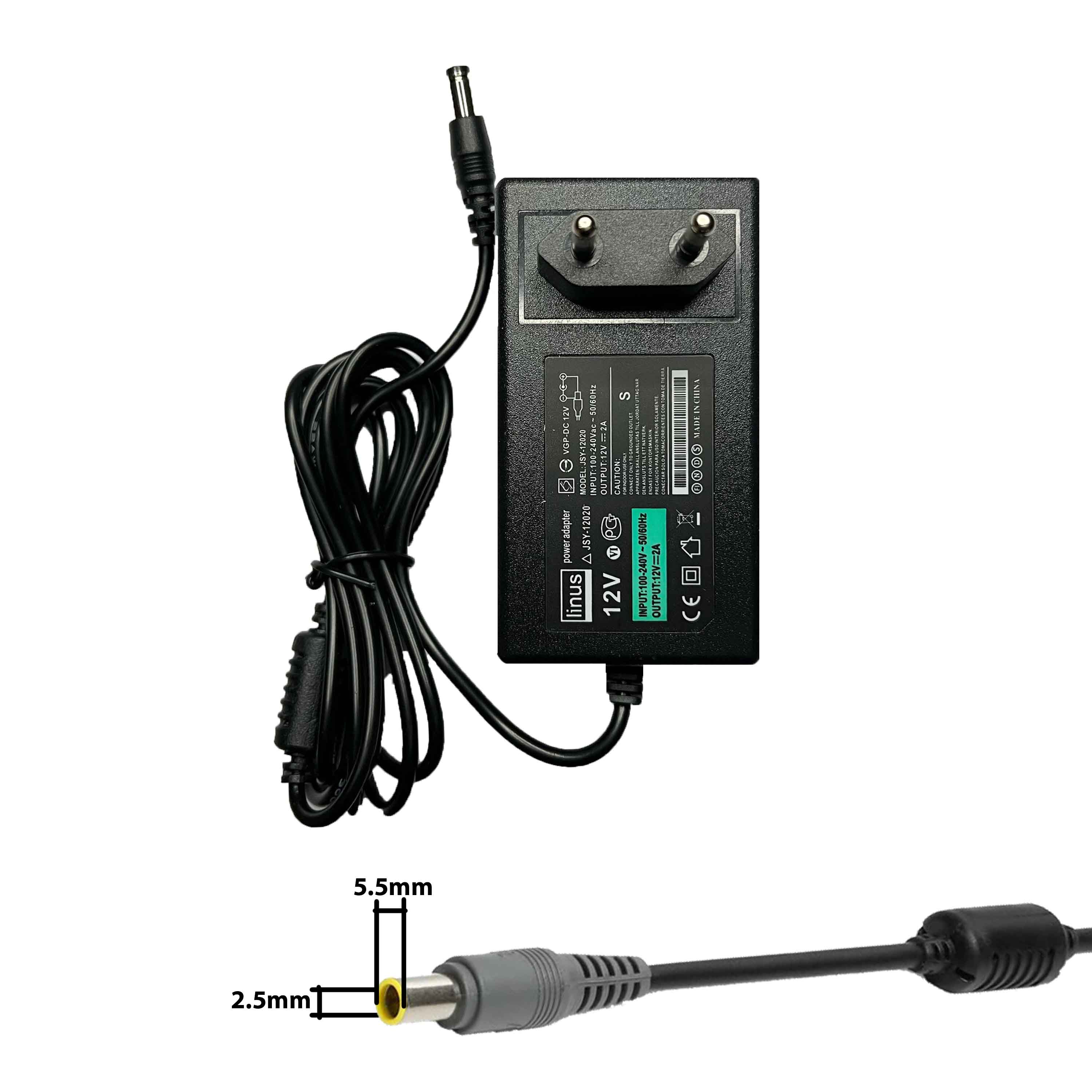 LG Adapter 12V 2A (6.5*4.4) — تصویر ۳