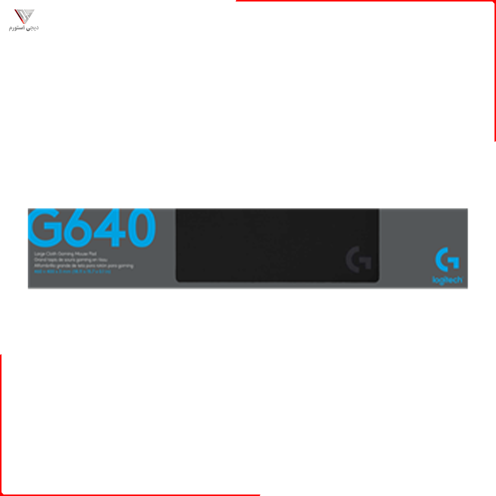 موس پد گیمینگ لاجیتک مدل Logitech G640 — تصویر ۶