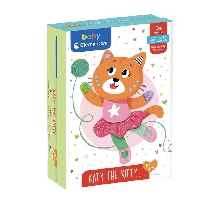 عروسک پولیشی کلمنتونی مدل 17762 (Clementoni Katy the Kitty) — تصویر ۳
