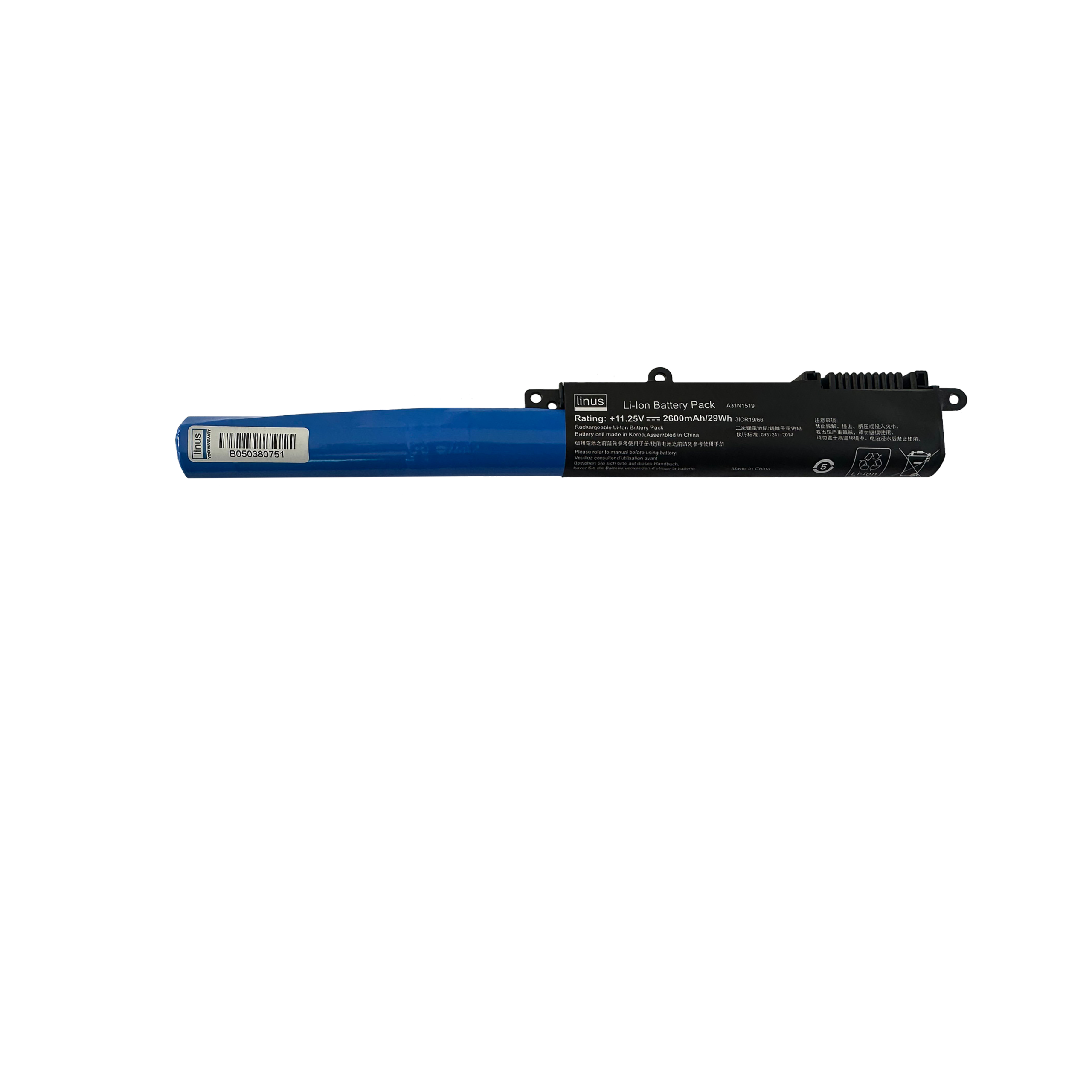 ASUS BATTERY X540 A31N1519 2600MAH — تصویر ۲