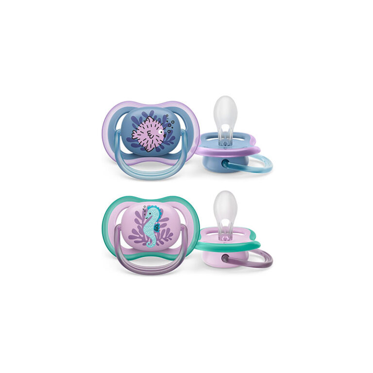 پستانک ارتودنسی 18-6 ماه اونت Philips Avent (ماهی) — تصویر ۳