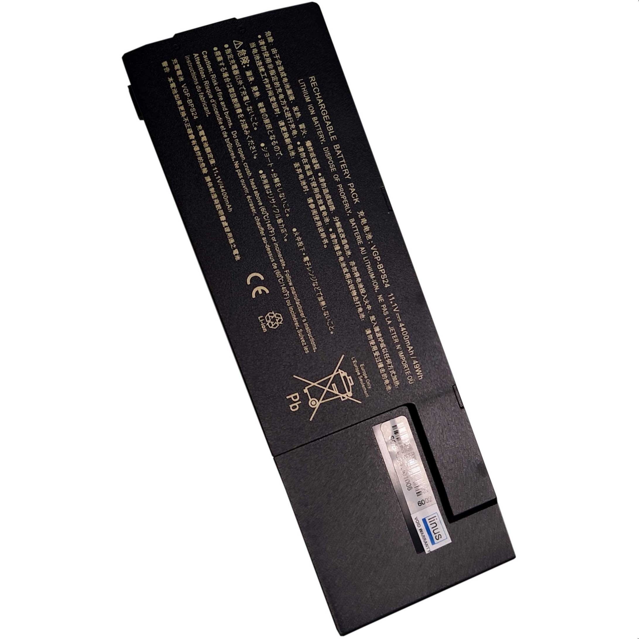 SONY BATTERY BPS24 6CELL 4400MAH — تصویر ۲