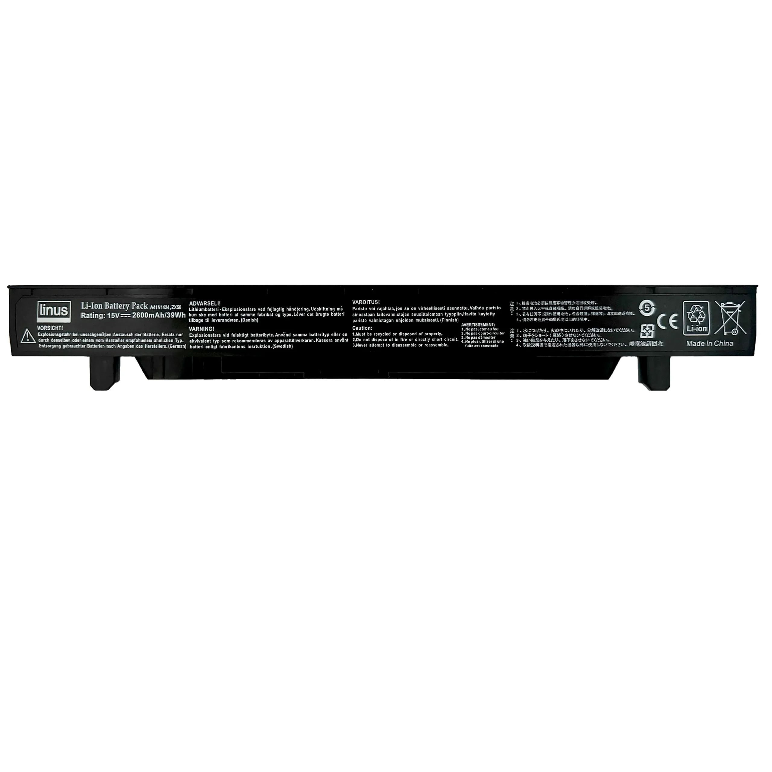ASUS BATTERY A41N1424 GL552 4CELL 2200MAH — تصویر ۲