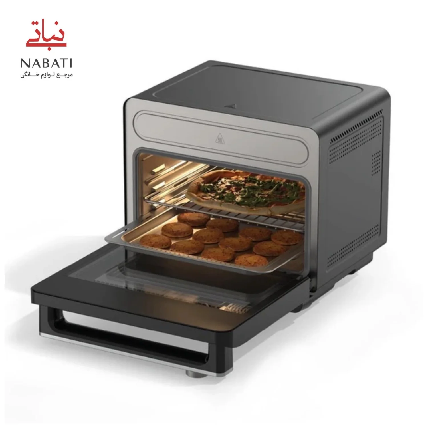 سرخ کن بدون روغن هوشمند (فر رومیزی) نوتریکوک مدل NC-ST330K — تصویر ۴