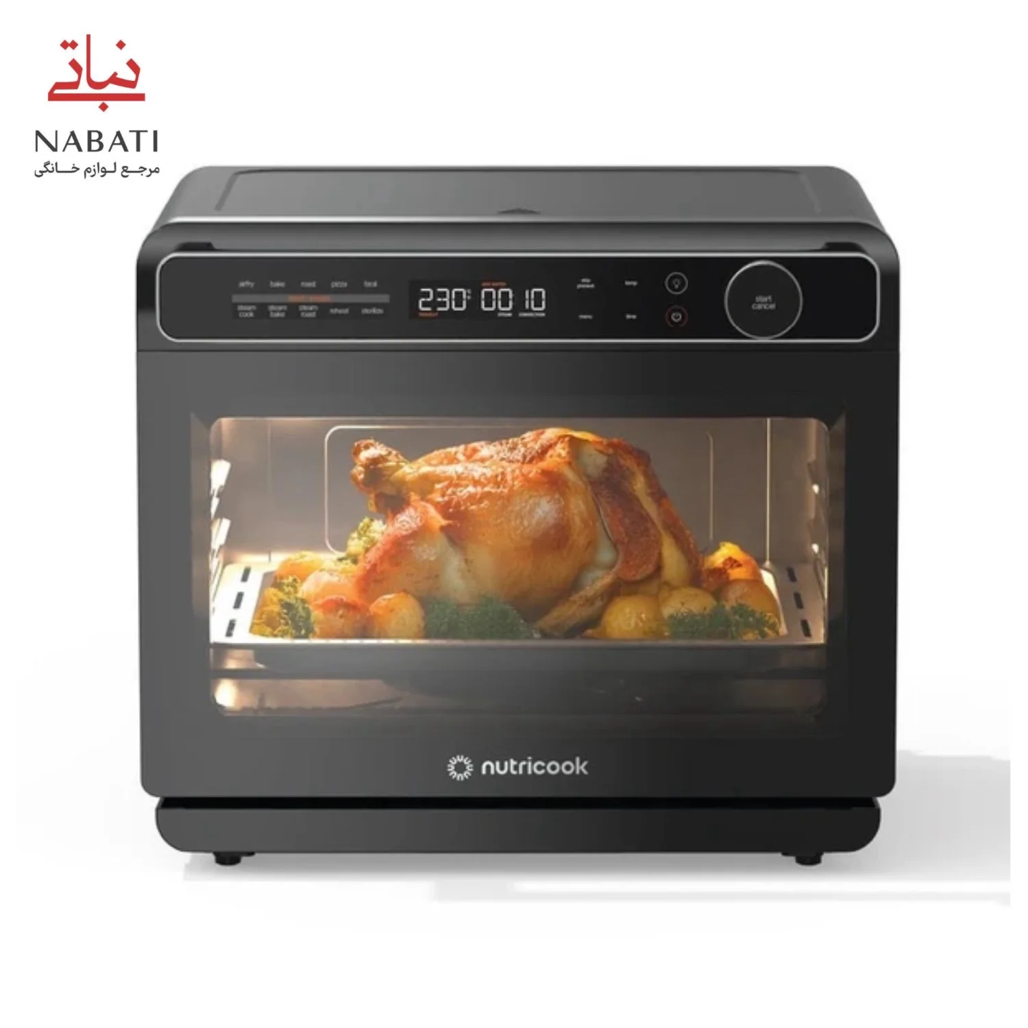 سرخ کن بدون روغن هوشمند (فر رومیزی) نوتریکوک مدل NC-ST330K — تصویر ۵