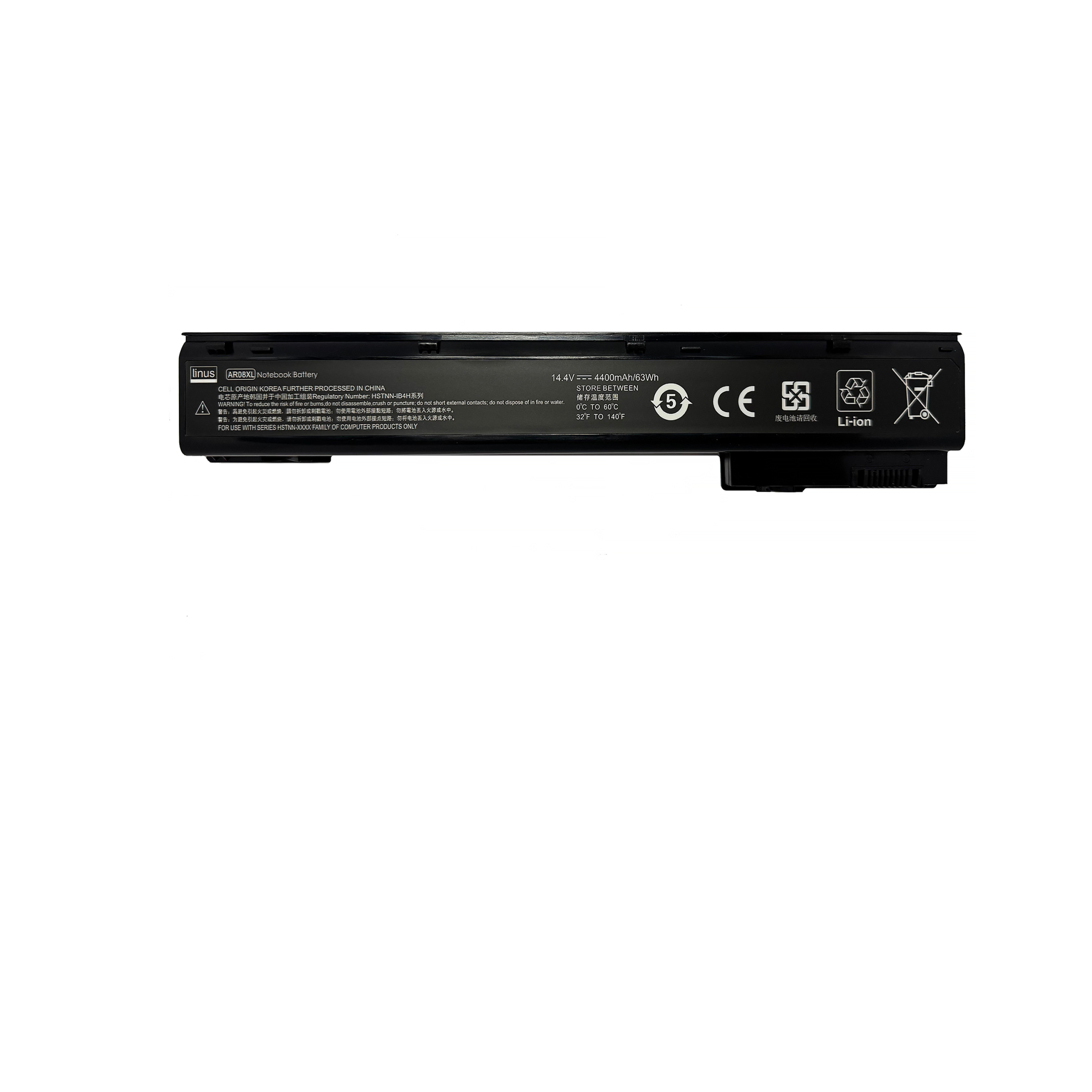 HP BATTERY ZedBook15 G1 AR08 4400mah