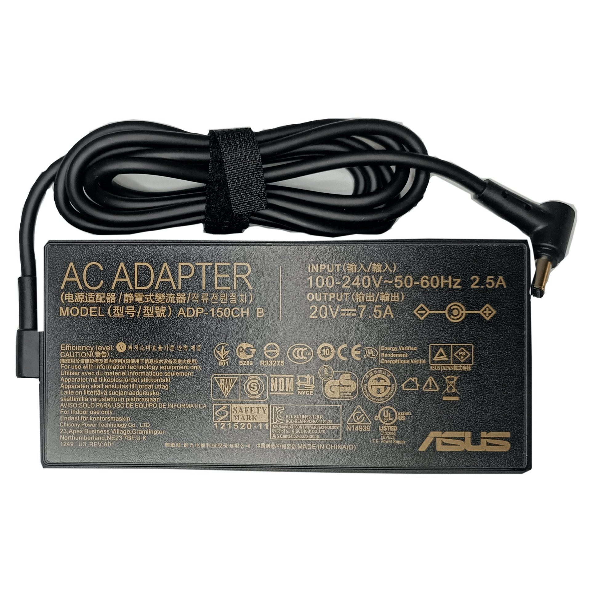 ASUS Adapter 20V 7.5A (6.0*3.7) 150W — تصویر ۳