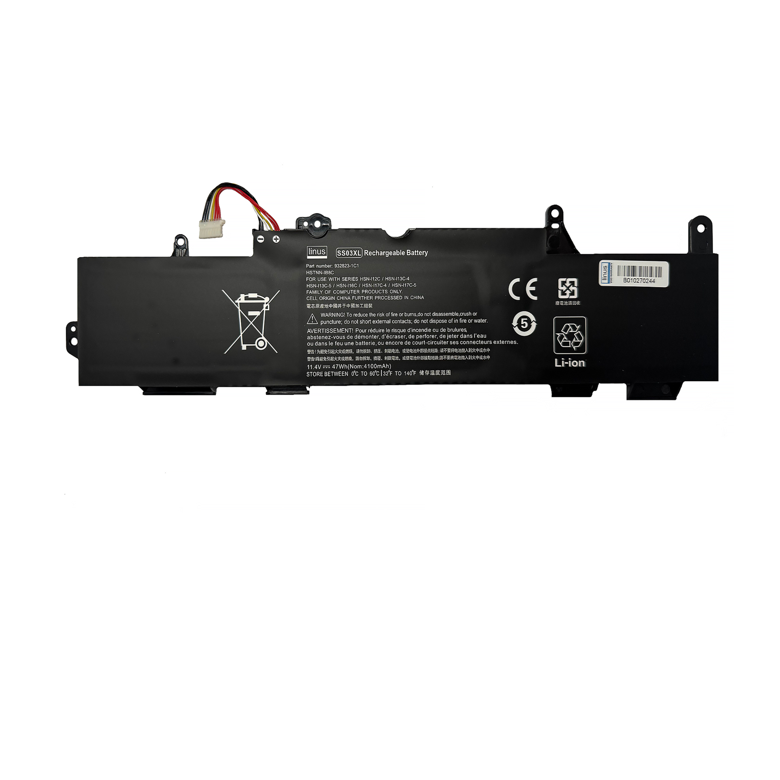 HP BATTERY 730/840 G6 SS03XL 4100MAH — تصویر ۲