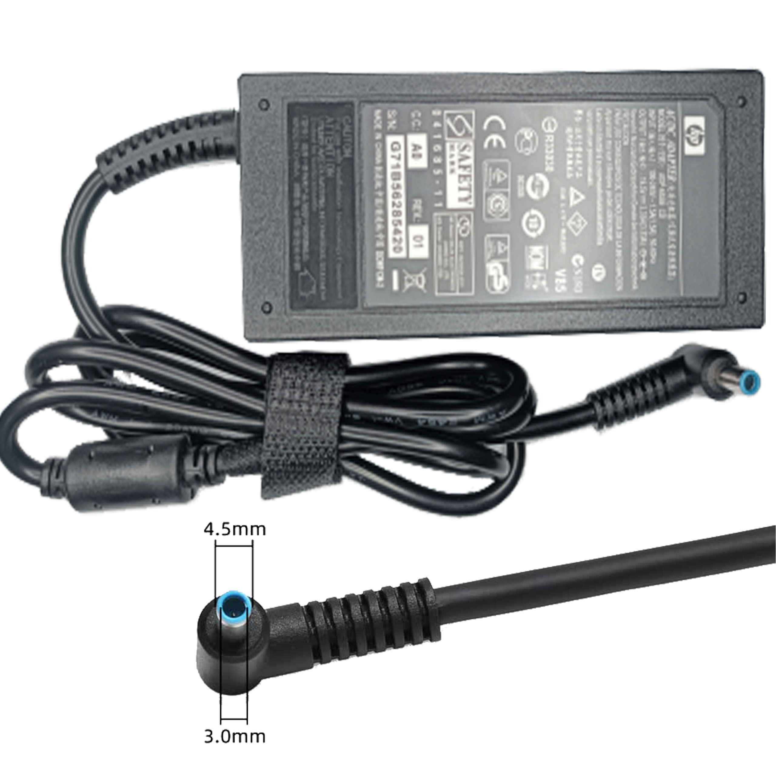HP Adapter 19.5V 3.33A BLUE (4.5*3.0) 65W