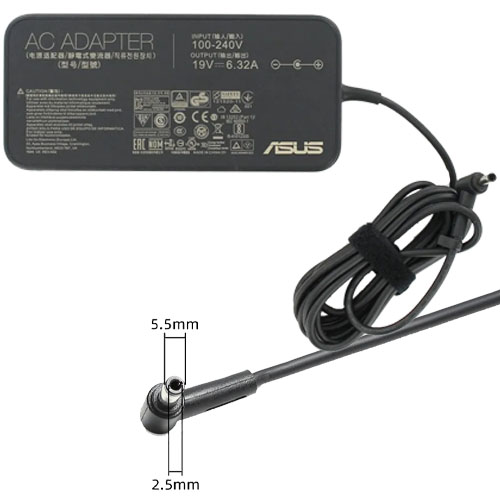 ASUS Adapter 19V 6.32A (5.5*2.5) SQUARE 120W