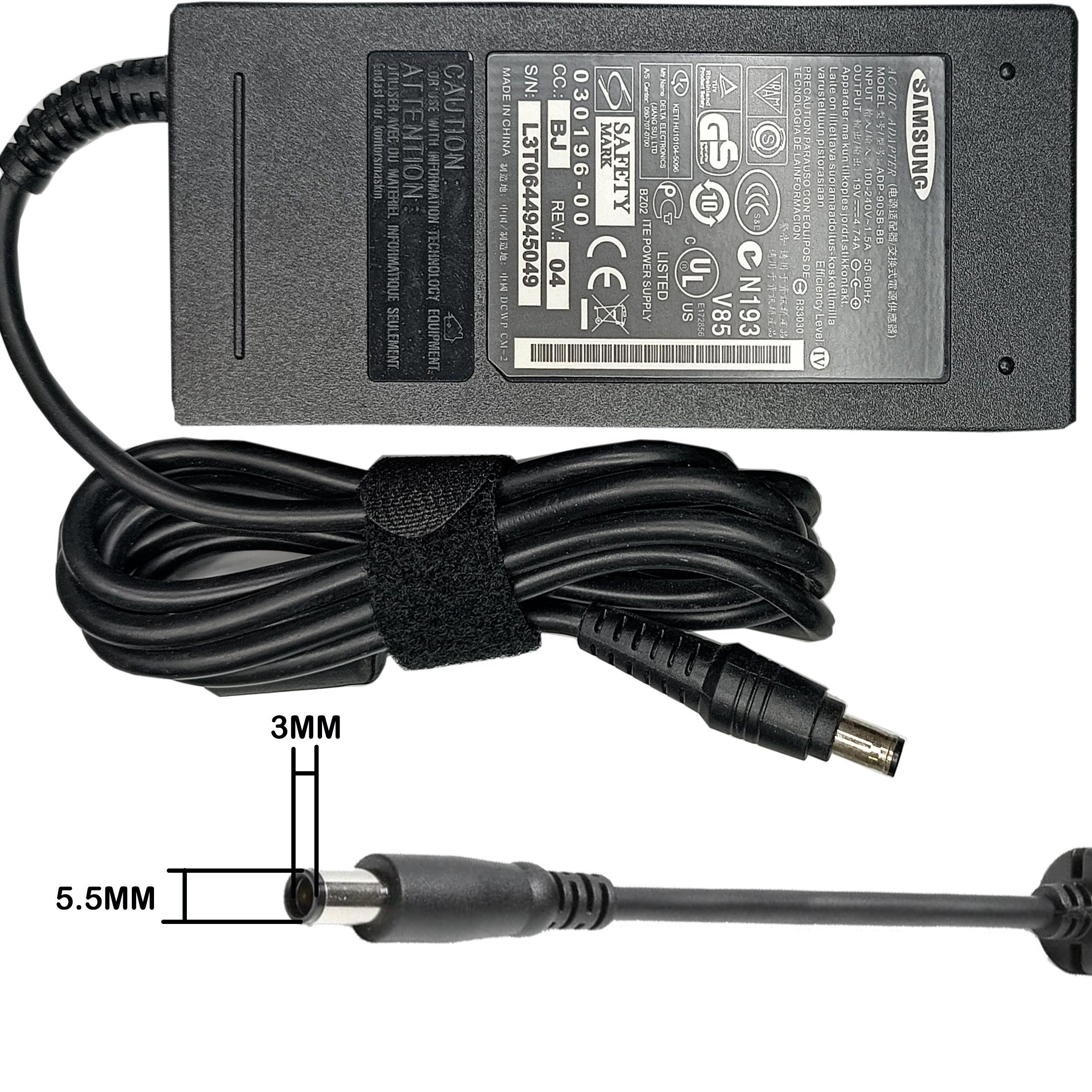 SAMSUNG Adapter 19V 4.7A (5.5*3.0)90W