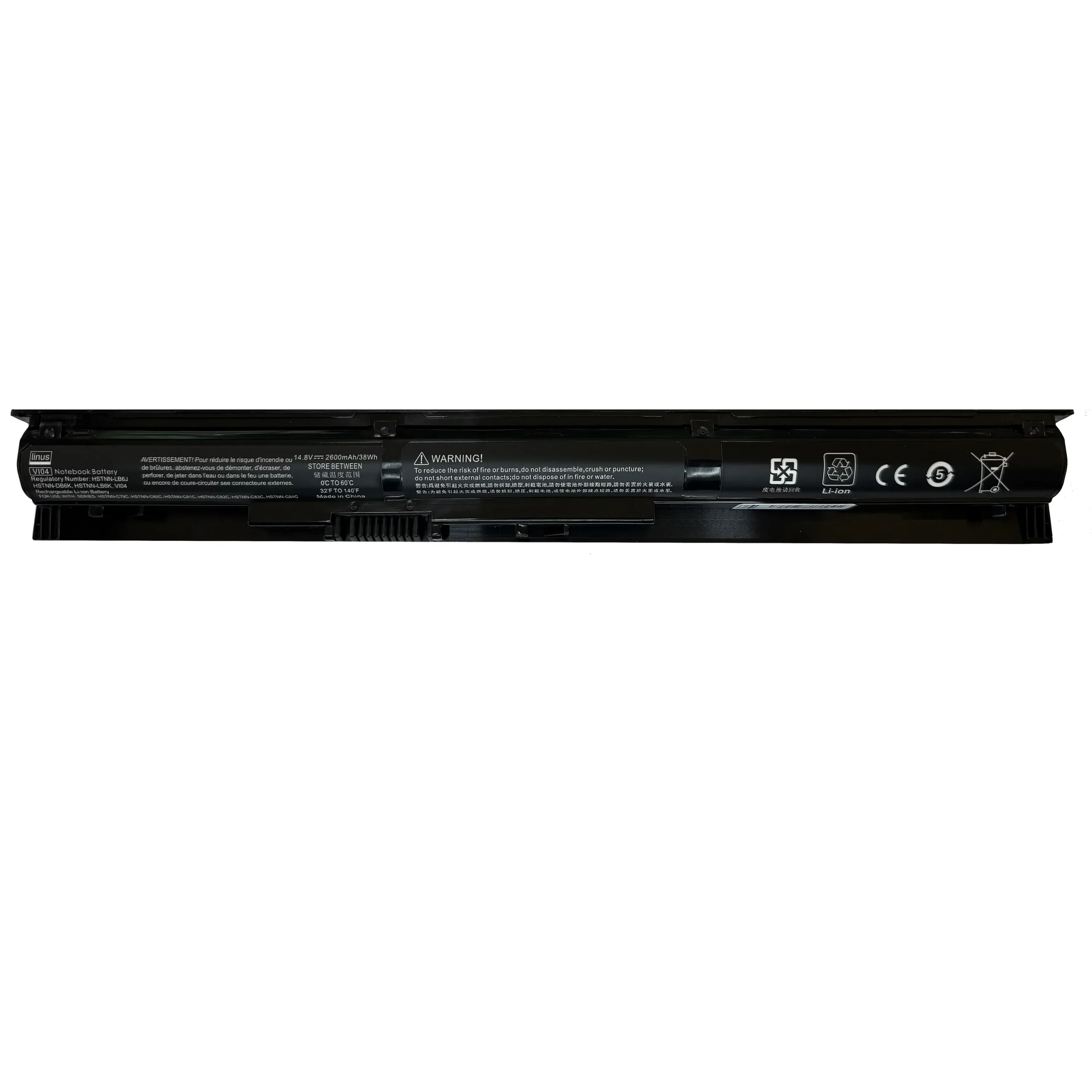 HP BATTERY VI04 4CELL 2600MAH