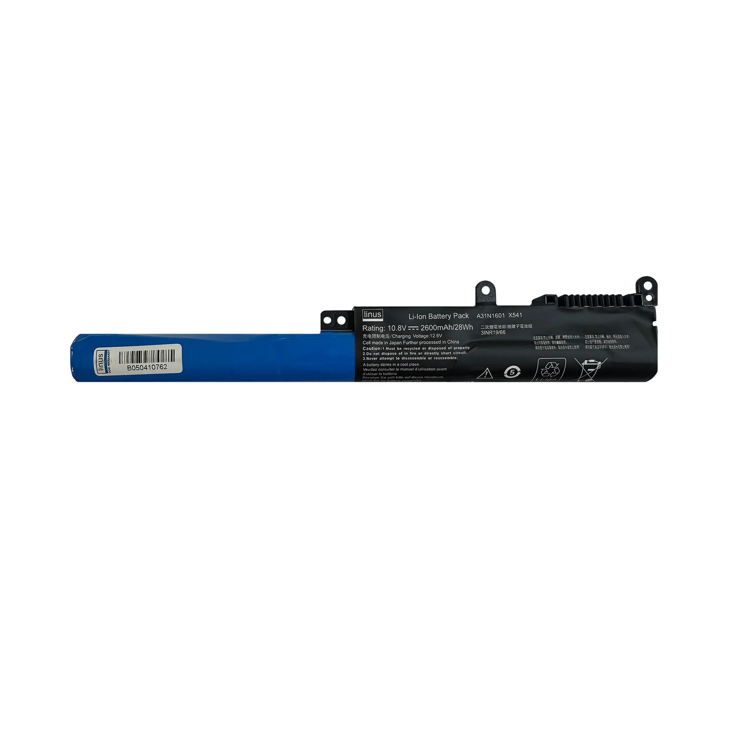 ASUS BATTERY X541 A31N1601 3CELL 2600MAH — تصویر ۲