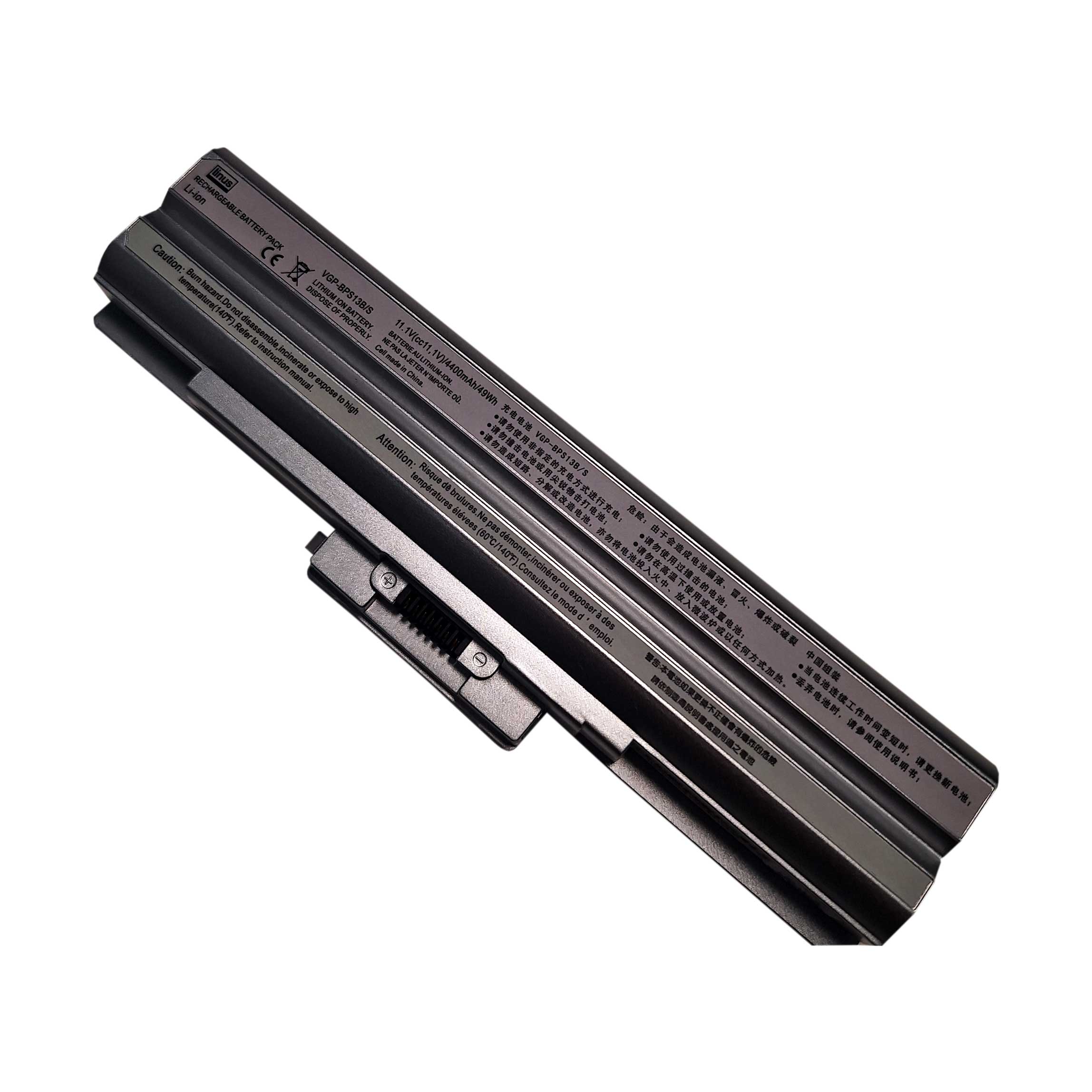 SONY BATTERY BPS13 SILVER 6C 4400MAH — تصویر ۲