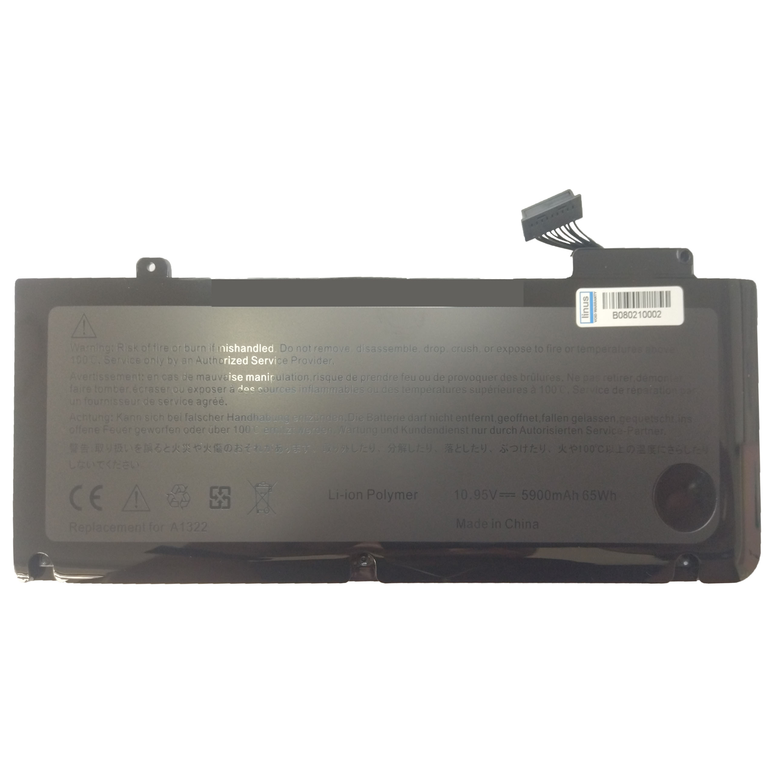 APPLE BATTERY A1322 5900mAH — تصویر ۲