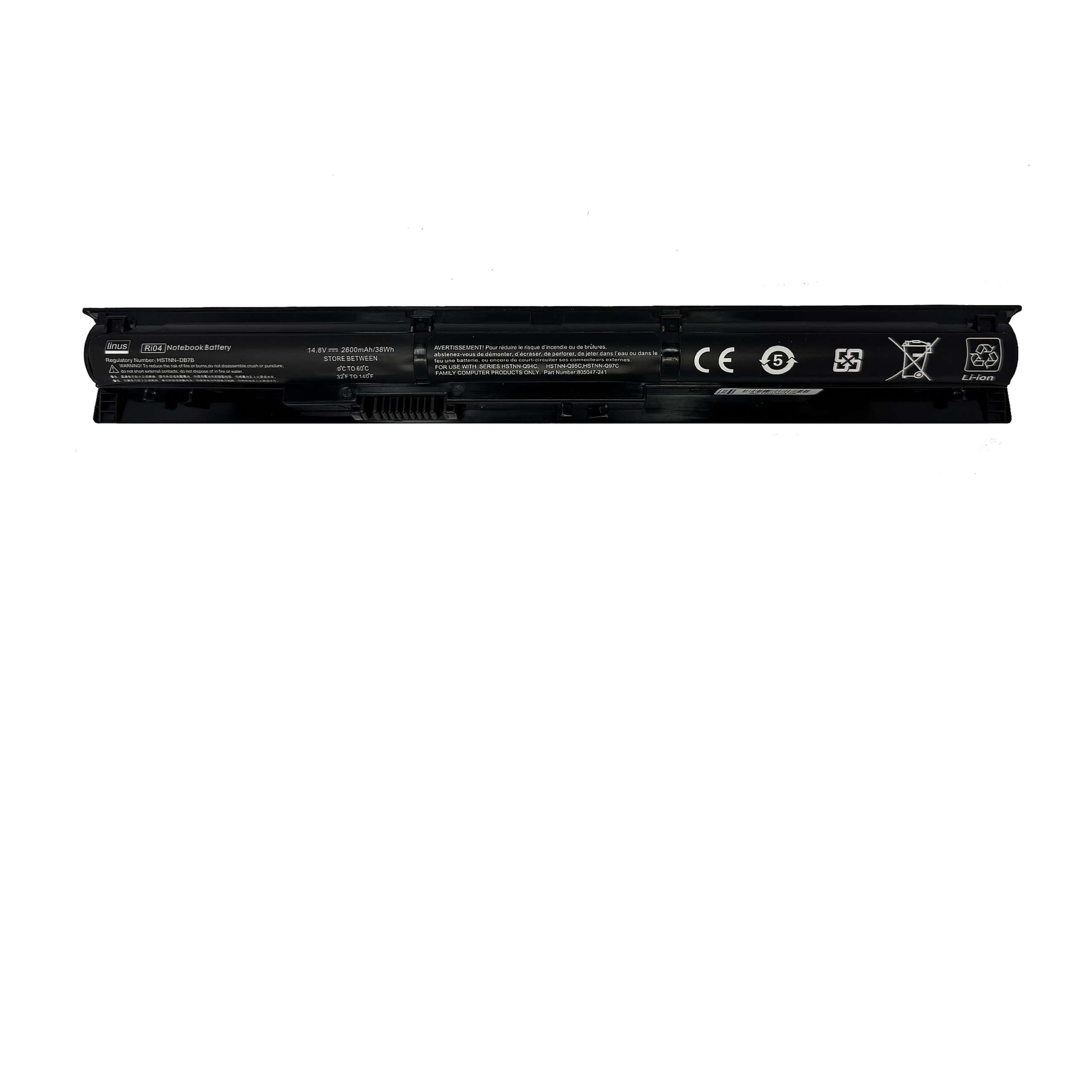 HP BATTERY 450-G3 RI04 4CELL 2600MAH