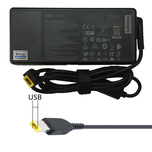 LENOVO Adapter 20V 6.75A USB PIN SLIM 135W