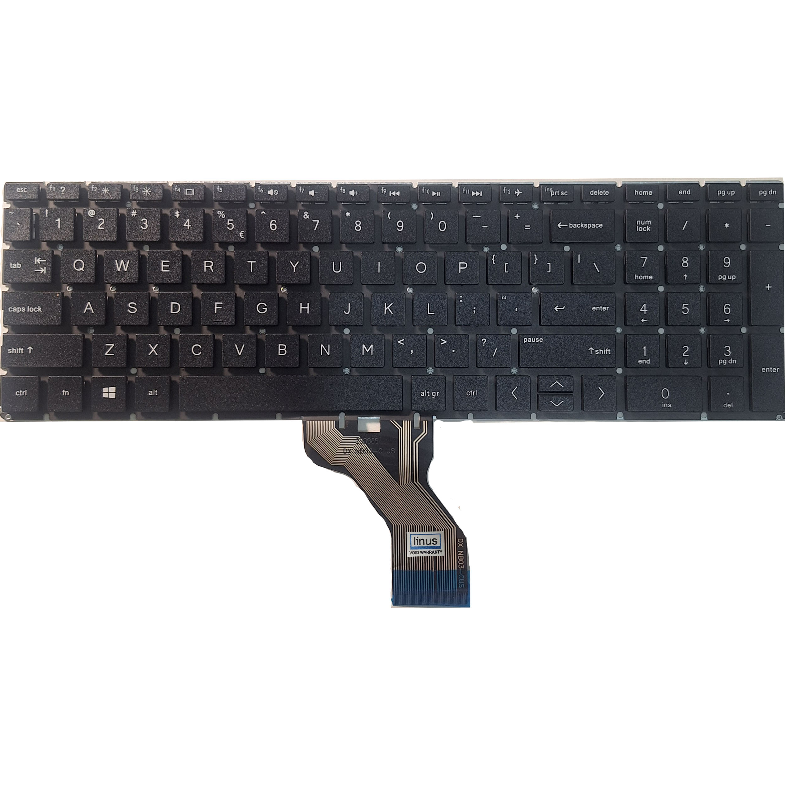 KEYBOARD HP PAVILION15-D/C/S