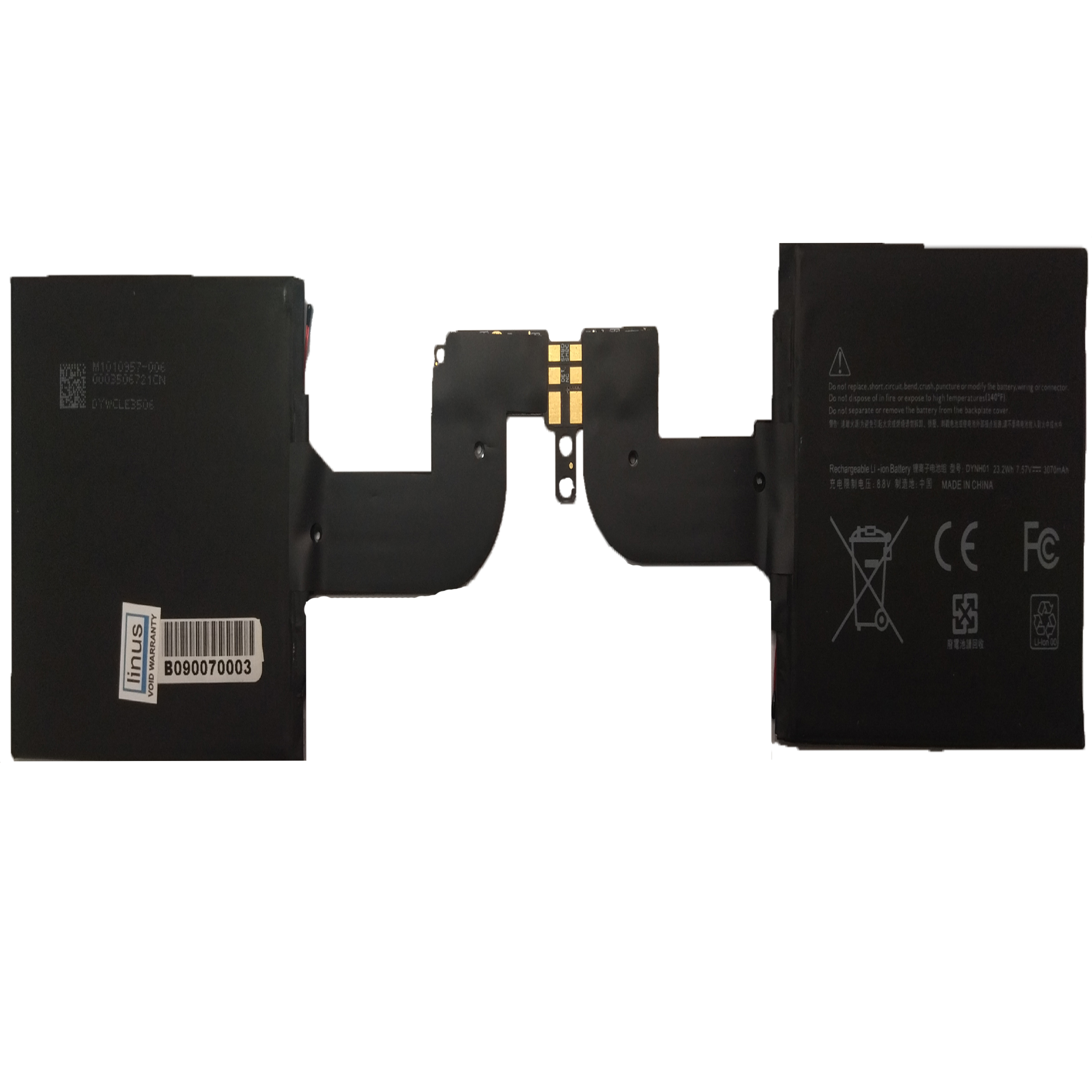 SURFACE BATTERY DYNH01 3070MAH — تصویر ۲