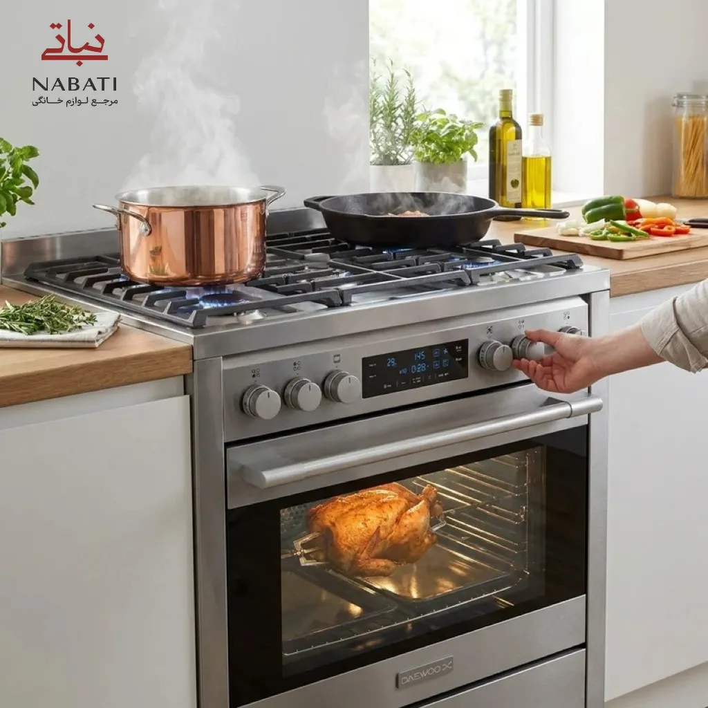 اجاق گاز دوو مدل DGC5-2111N New Imperial — تصویر ۳