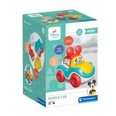 ماشین پازلی میکی موس کلمنتونی Clementoni Puzzle Car — تصویر ۵